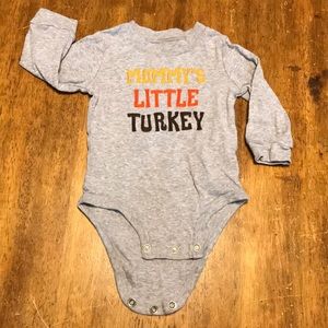 Carter's Thanksgiving long sleeve onesie